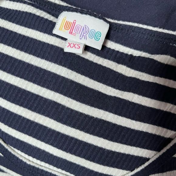 LuLaRoe Striped Top - Picture 2 of 2